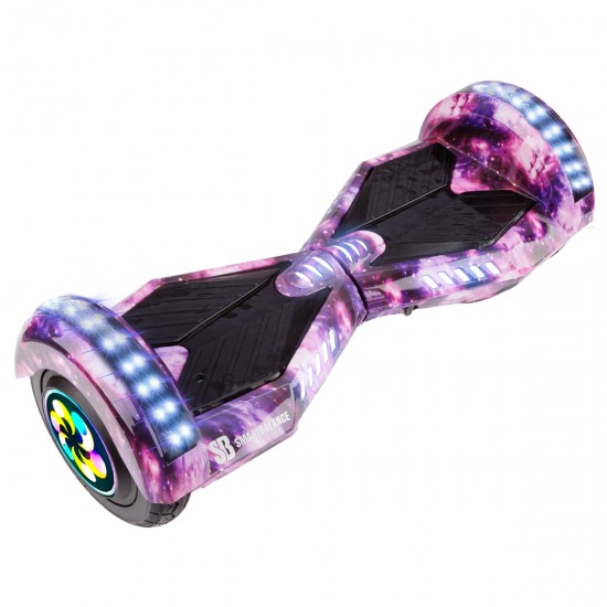 Hoverboard 8 inch, Transformers Galaxy Pink PRO, Autonomie Standard, Smart Balance 6