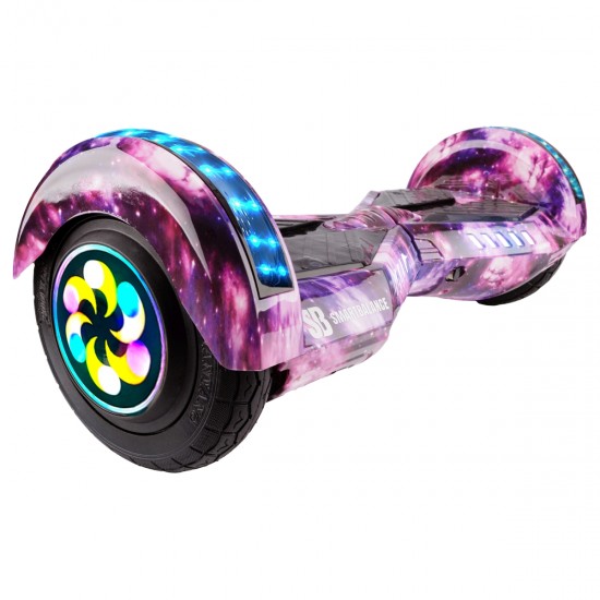 Hoverboard 8 inch, Transformers Galaxy Pink PRO, Autonomie Standard, Smart Balance