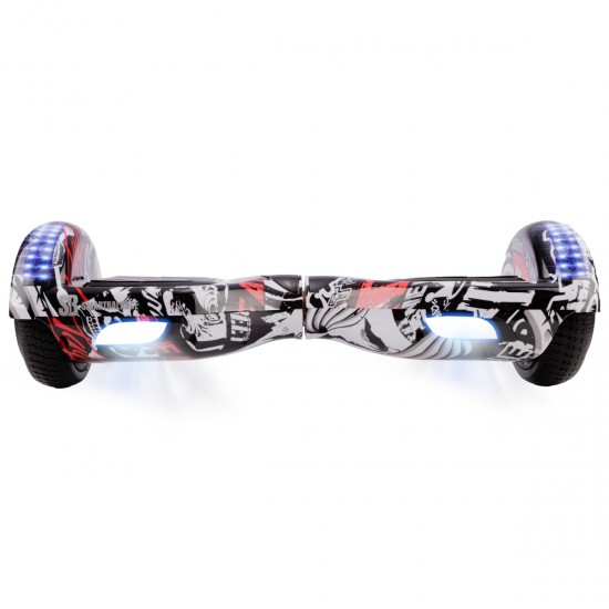 Pachet Hoverboard 6.5 inch cu Scaun Standard, Regular Last Dead PRO, Autonomie Standard si Hoverkart Ergonomic Portocaliu, Smart Balance 3