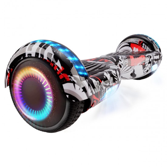 Pachet Hoverboard 6.5 inch cu Scaun Standard, Regular Last Dead PRO, Autonomie Extinsa si Hoverkart Ergonomic Portocaliu, Smart Balance 2