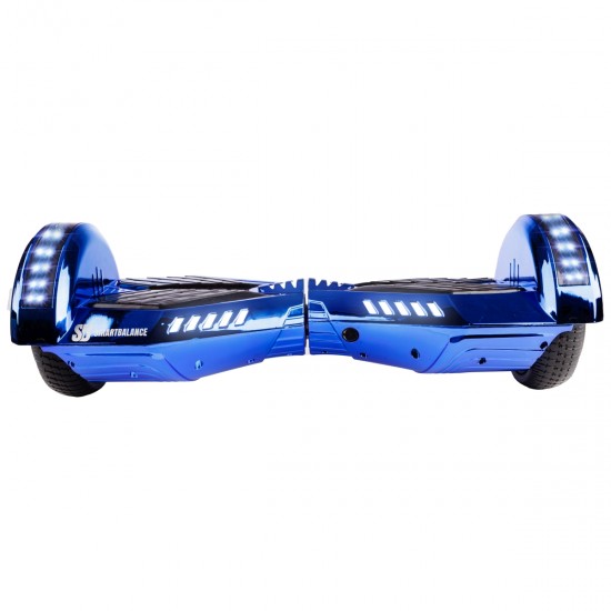 Pachet Hoverboard 6.5 inch cu Scaun Standard, Transformers ElectroBlue PRO, Autonomie Standard si Hoverkart Ergonomic Portocaliu, Smart Balance 3