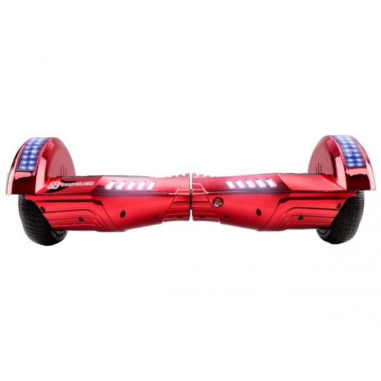 Pachet Hoverboard 6.5 inch cu Scaun Standard, Transformers ElectroRed PRO, Autonomie Standard si Hoverkart Ergonomic Roz, Smart Balance 3