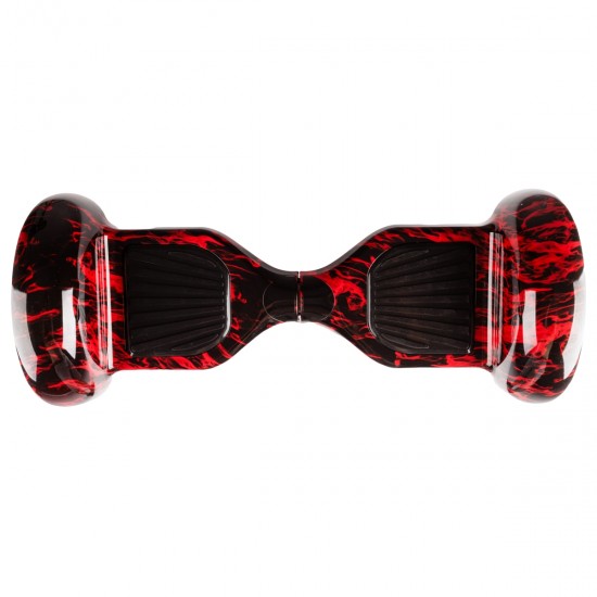 Pachet Hoverboard 10 inch cu Scaun cu Suspensii, Off-Road Flame, Autonomie Extinsa si Hoverkart Negru cu Suspensii Duble, Smart Balance 4