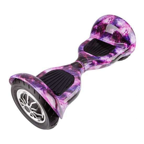 Pachet Hoverboard 10 inch cu Scaun cu Suspensii, Off-Road Galaxy, Autonomie Standard si Hoverkart Rosu cu Suspensii Duble, Smart Balance 7