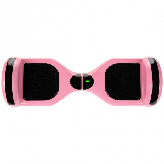 Pachet Hoverboard 6.5 inch cu Scaun Confort, Regular Pink PRO, Autonomie Extinsa si Hoverkart cu Burete Negru, Smart Balance 4