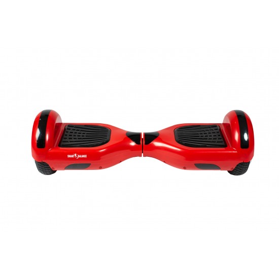Pachet Hoverboard 6.5 inch cu Scaun cu Suspensii, Regular Red PRO, Autonomie Extinsa si Hoverkart Negru cu Suspensii Duble, Smart Balance 3