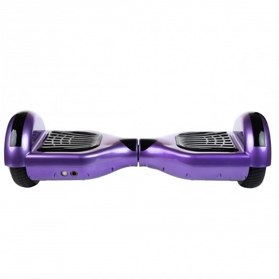Pachet Hoverboard 6.5 inch cu Scaun Standard, Regular Purple PRO, Autonomie Standard si Hoverkart Ergonomic Alb, Smart Balance 3