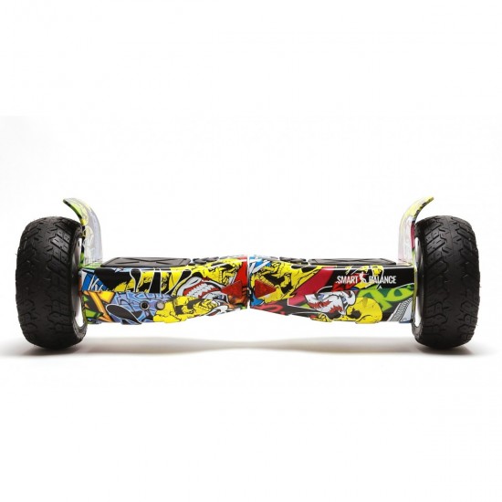 Hoverboard Off-Road, 8.5 inch, Hummer HipHop PRO, Autonomie Standard, Smart Balance 3