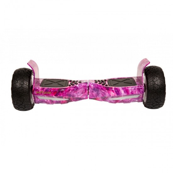 Hoverboard Off-Road, 8.5 inch, Hummer Galaxy Pink PRO, Autonomie Extinsa, Smart Balance 2