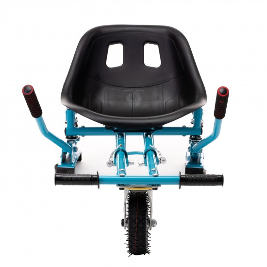 Pachet Hoverboard 6.5 inch cu Scaun cu Suspensii, Regular ElectroBlue PRO, Autonomie Extinsa si Hoverkart Albastru cu Suspensii Duble, Smart Balance 7