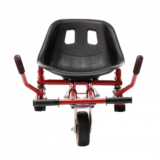 Pachet Hoverboard 10 inch cu Scaun cu Suspensii, Off-Road Splash, Autonomie Standard si Hoverkart Rosu cu Suspensii Duble, Smart Balance 7