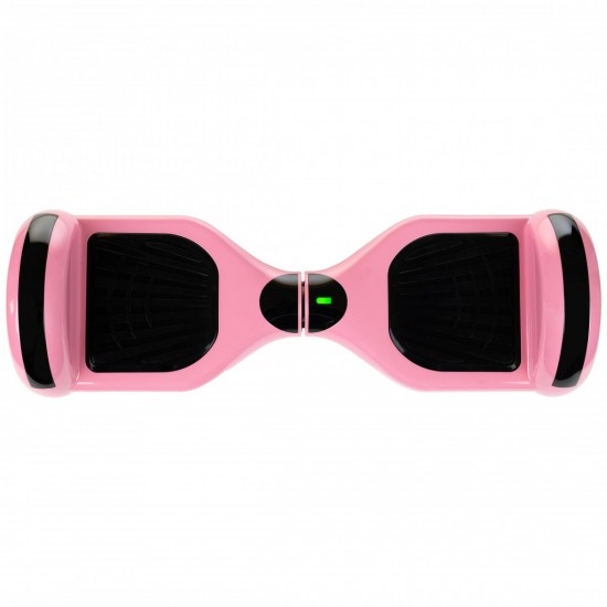 Pachet Hoverboard 6.5 inch cu Scaun Standard, Regular Pink Junior, Autonomie Standard si Hoverkart Ergonomic Negru, Smart Balance 4