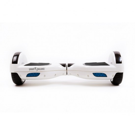 Hoverboard 6.5 inch, Regular White Pearl Junior, Autonomie Standard, Smart Balance 2