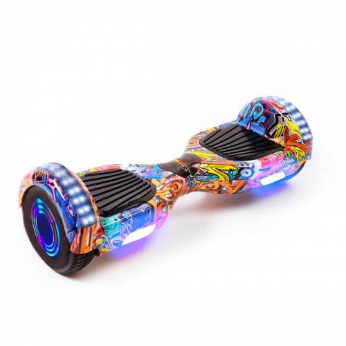 Hoverboard 6.5 inch, Regular HipHop Orange Junior, Autonomie Standard, Smart Balance