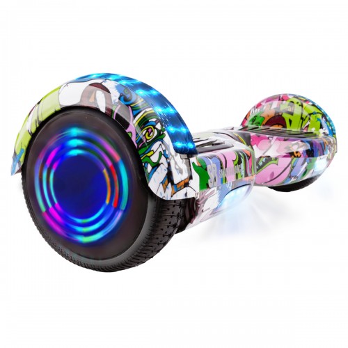 Hoverboard 6.5 inch, Regular Multicolor Junior, Autonomie Standard, Smart Balance