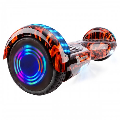 Hoverboard 6.5 inch, Regular Flame Junior, Autonomie Standard, Smart Balance