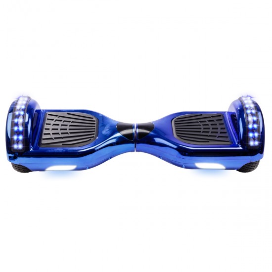 Pachet Hoverboard 6.5 inch cu Scaun Standard, Regular ElectroBlue Junior, Autonomie Standard si Hoverkart Ergonomic Rosu, Smart Balance 4