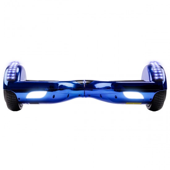 Pachet Hoverboard 6.5 inch cu Scaun Standard, Regular ElectroBlue Junior, Autonomie Standard si Hoverkart Ergonomic Rosu, Smart Balance 6