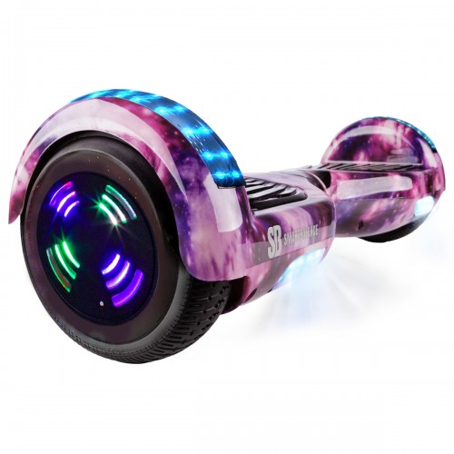 Hoverboard 6.5 inch, Regular Galaxy Pink Junior, Autonomie Standard, Smart Balance