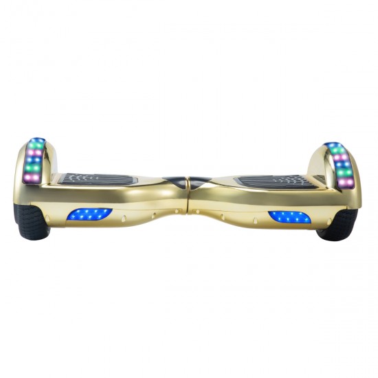 Pachet Hoverboard 6.5 inch cu Scaun cu Suspensii, Regular ElectroGold Junior, Autonomie Standard si Hoverkart Rosu cu Suspensii Duble, Smart Balance 3