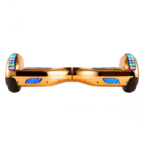 Pachet Hoverboard 6.5 inch cu Scaun cu Suspensii, Regular ElectroIron Junior, Autonomie Standard si Hoverkart Albastru cu Suspensii Duble, Smart Balance 3